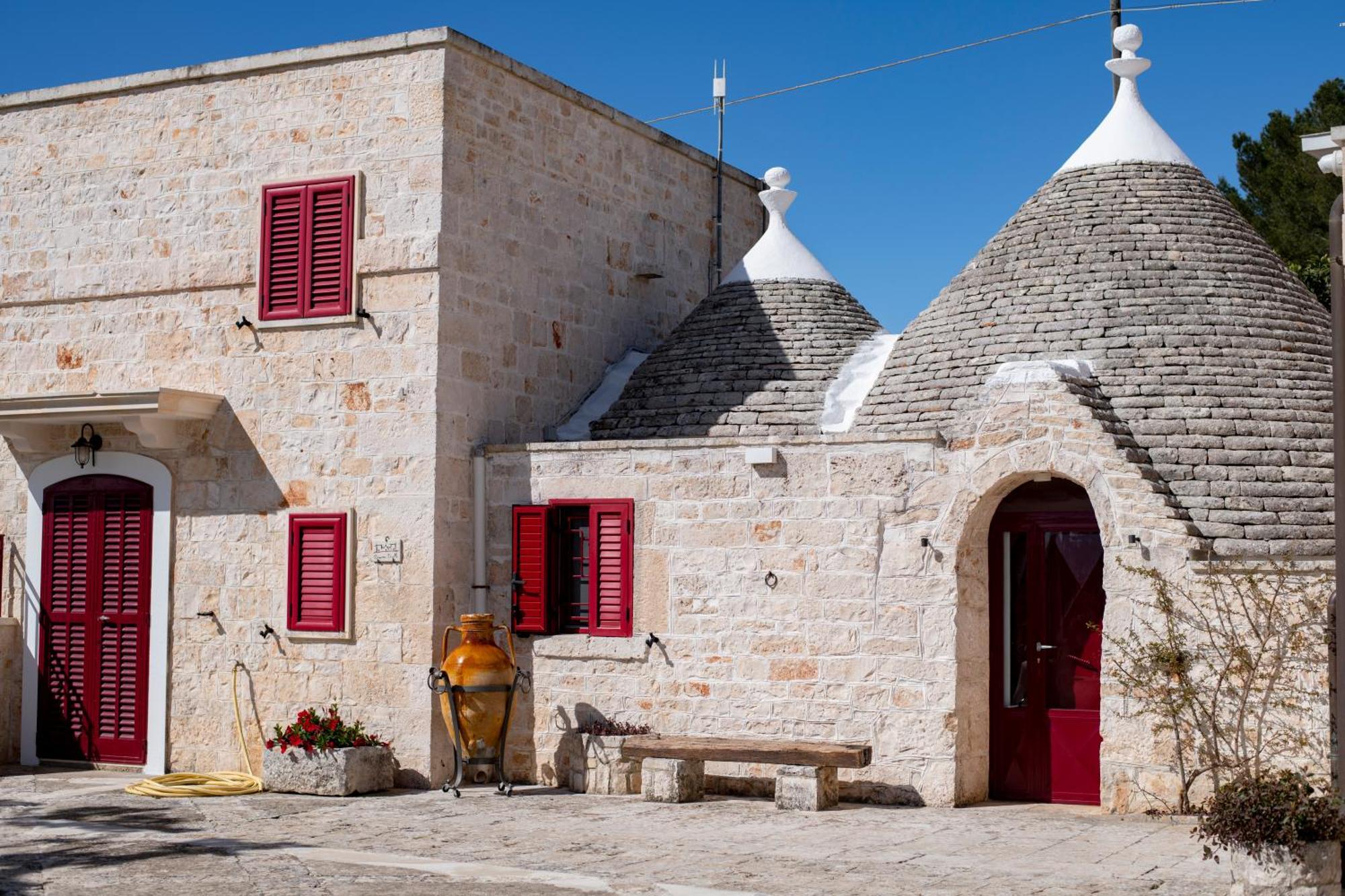 Masseria Trulli Bruni 洛科罗通多 外观 照片